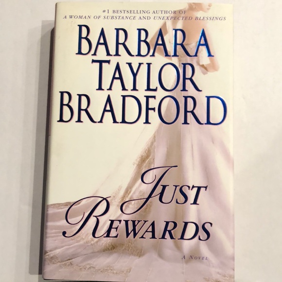 ⭐️3 for $15⭐️ Hardcover | Just Rewards by Barbara Taylor Bradford - Picture 1 of 5